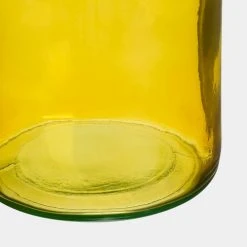 Mica Decorations Vases Vase Bouteille En Verre Recyclé Jaune H50 -Vases Soldes vase bouteille en verre recycle jaune h50 2