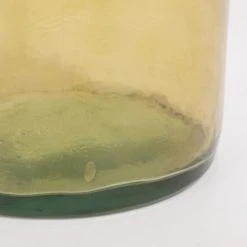 Mica Decorations Vases Vase Bouteille En Verre Recyclé Ocre H50 10 Mica Decorations Vases Vase Bouteille En Verre Recyclé Ocre H50 -Vases Soldes vase bouteille en verre recycle ocre h50 3
