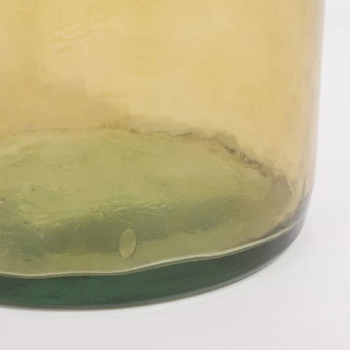 Mica Decorations Vases Vase Bouteille En Verre Recyclé Ocre H50 6 Mica Decorations Vases Vase Bouteille En Verre Recyclé Ocre H50 – Image 4