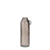 Mica Decorations Vases Vase Bouteille En Verre Recyclé Taupe 45 -Vases Soldes vase bouteille en verre recycle taupe 45