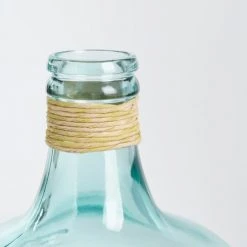 Mica Decorations Vases Vase Bouteille En Verre Recyclé Transparent H30 -Vases Soldes vase bouteille en verre recycle transparent h30 3