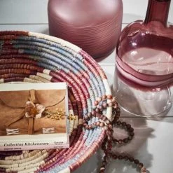 Mica Decorations Vases Vase Bouteille En Verre Rose H27 -Vases Soldes vase bouteille en verre rose h27 1