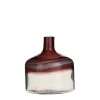 Mica Decorations Vases Vase Bouteille En Verre Rose H27 -Vases Soldes vase bouteille en verre rose h27