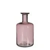 Mica Decorations Vases Vase Bouteille En Verre Rose H30 -Vases Soldes vase bouteille en verre rose h30