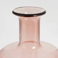 Mica Decorations Vases Vase Bouteille En Verre Rose H30 -Vases Soldes vase bouteille en verre rose h30 2
