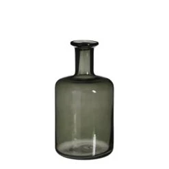 Mica Decorations Vases Vase Bouteille En Verre Rose H30 -Vases Soldes vase bouteille en verre vert h30 8