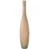 LANADECO Vases Vase Bouteille Verre Beige H100cm -Vases Soldes vase bouteille verre beige h100cm