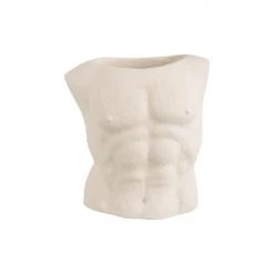 Present Time Vases Vase Cache Pot En Polyrésine Modèle Ivoire