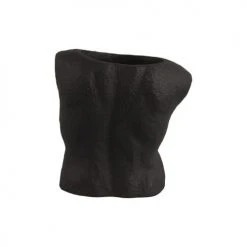 Present Time Vases Vase Cache Pot En Polyrésine Modèle Noir -Vases Soldes vase cache pot en polyresine modele noir 2