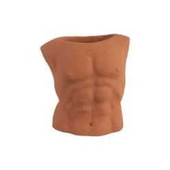 Present Time Vases Vase Cache Pot En Polyrésine Modèle Noir -Vases Soldes vase cache pot en polyresine modele terracotta