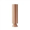OYOY Living Design Vases Vase Caramel Et Rose 100% Grès Ø8,5xH31cm -Vases Soldes vase caramel et rose 100 gres oe8 5xh31cm 1