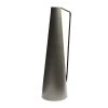 Passage Vernet Vases Vase Conique à Anse En Métal Gris 2 Passage Vernet Vases Vase Conique à Anse En Métal Gris -Vases Soldes vase conique a anse en metal gris