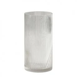 Mathilde M Vases Vase Côtelé Droit