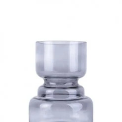 Present Time Vases Vase Courtly Glass Verre Gris -Vases Soldes vase courtly glass verre gris 3