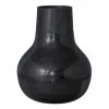 Bepurehome Vases Vase Déco En Métal Vase á Fleurs Noir 46x36x36 -Vases Soldes vase deco en metal vase a fleurs noir 46x36x36