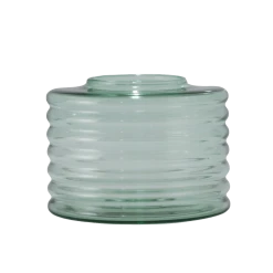 Kulile Vases Vase Déco En Verre Soufflé Kaki Poudré
