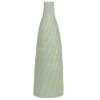 Beliani Vases Vase Décoratif En Céramique Vert H54 -Vases Soldes vase decoratif en ceramique vert h54