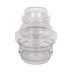 Present Time Vases Vase Distinct Large Verre Gris