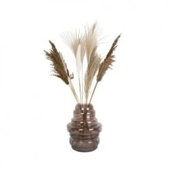 Present Time Vases Vase Distinct Verre Marron -Vases Soldes vase distinct verre marron 2