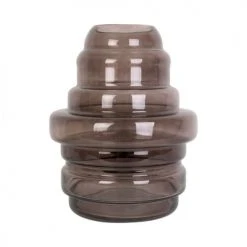 Present Time Vases Vase Distinct Verre Marron -Vases Soldes vase distinct verre marron 4