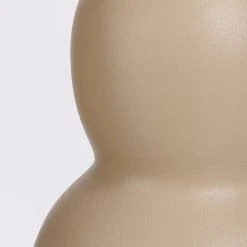 Mica Decorations Vases Vase En Aluminium Beige H24 -Vases Soldes vase en aluminium beige h24 5