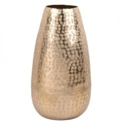 Maisons Du Monde Vases Vase En Aluminium Martelé Doré H31