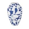 Maisons Du Monde Vases Vase En Argile Blanche Et Bleue H42 -Vases Soldes vase en argile blanche et bleue h42 1000 3 17 220187 1