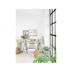 Villa Collection Vases Vase En Argile Bleu Clair -Vases Soldes vase en argile bleu clair 3