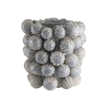 Villa Collection Vases Vase En Argile Gris Tourterelle 7 Villa Collection Vases Vase En Argile Gris Tourterelle – Image 5