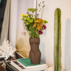 DOIY Vases Vase En Céramique Body Large H22,5cm -Vases Soldes vase en ceramique body large h22 5cm 1