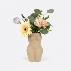 DOIY Vases Vase En Céramique Body Small H18,5cm 10 DOIY Vases Vase En Céramique Body Small H18,5cm -Vases Soldes vase en ceramique body small h18 5cm 2