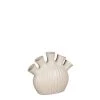 Mica Decorations Vases Vase En Céramique Couleur Crème H21 -Vases Soldes vase en ceramique couleur creme h21