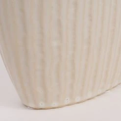 Mica Decorations Vases Vase En Céramique Couleur Crème H30.5 -Vases Soldes vase en ceramique couleur creme h30 5 4