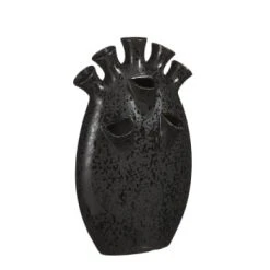 Mica Decorations Vases Vase En Céramique Couleur Vert H42 -Vases Soldes vase en ceramique couleur noir h42 4