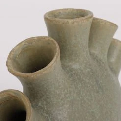 Mica Decorations Vases Vase En Céramique Couleur Vert H21 -Vases Soldes vase en ceramique couleur vert h21 2