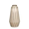Mica Decorations Vases Vase En Céramique Crème Rayé H30 -Vases Soldes vase en ceramique creme raye h30