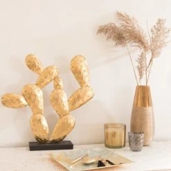 Maisons Du Monde Vases Vase En Céramique Dorée H28 -Vases Soldes vase en ceramique doree h28 1000 3 32 178792 2