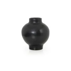 Ames Vases Vase En Céramique Noire 31x34x31cm -Vases Soldes vase en ceramique noire 31x34x31cm 3