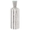 Maisons Du Monde Vases Vase En Dolomite Blanche à Stries Noires H34 -Vases Soldes vase en dolomite blanche a stries noires h34 1000 16 14 214403 1