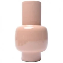 Zago Vases Vase En Fer émaillé Rose -Vases Soldes vase en fer emaille rose 4