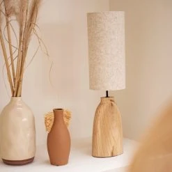 Maisons Du Monde Vases Vase En Grès Beige Et Marron H33 -Vases Soldes vase en gres beige et marron h33 1000 10 28 221469 2