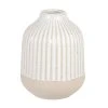 Maisons Du Monde Vases Vase En Grès Blanc Et Strié Beige H12 -Vases Soldes vase en gres blanc et strie beige h12 1000 16 33 216800 1
