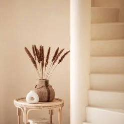 Maisons Du Monde Vases Vase En Grès Blanc H14 -Vases Soldes vase en gres blanc h14 1000 14 35 216679 8