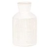 Maisons Du Monde Vases Vase En Grès Blanc Motif Quadrillé Beige H13 -Vases Soldes vase en gres blanc motif quadrille beige h13 1000 7 4 216689 1