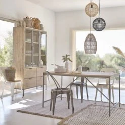 Maisons Du Monde Vases Vase En Grès Gris Et Blanc Motifs Graphiques H28 -Vases Soldes vase en gres gris et blanc motifs graphiques h28 1000 11 28 200067 9