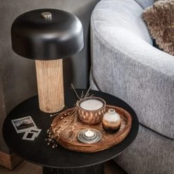 Maisons Du Monde Vases Vase En Grès Marron, Caramel Et Blanc H10 - Lot De 2 -Vases Soldes vase en gres marron caramel et blanc h10 1000 14 34 216186 6