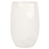 Maisons Du Monde Vases Vase En Grès Martelé Blanc H20 -Vases Soldes vase en gres martele blanc h20 1000 5 31 211468 1