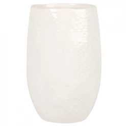 Maisons Du Monde Vases Vase En Grès Martelé Blanc H20