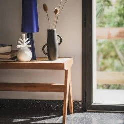 Maisons Du Monde Vases Vase En Grès Noir Avec Anses H23 -Vases Soldes vase en gres noir avec anses h23 1000 15 37 220658 2