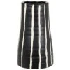 Maisons Du Monde Vases Vase En Grès Rayé Noir Et Blanc H23 -Vases Soldes vase en gres raye noir et blanc h23 1000 14 5 226284 1